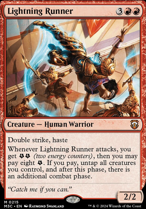 Lightning Runner [#0215 Ripple Foil] (M3C-M)