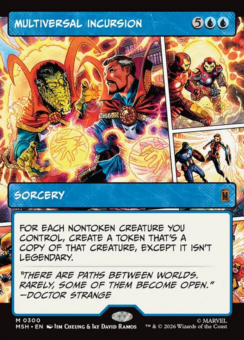 Multiversal Incursion [ #0300 Showcase Panel ] (MSH-M)
