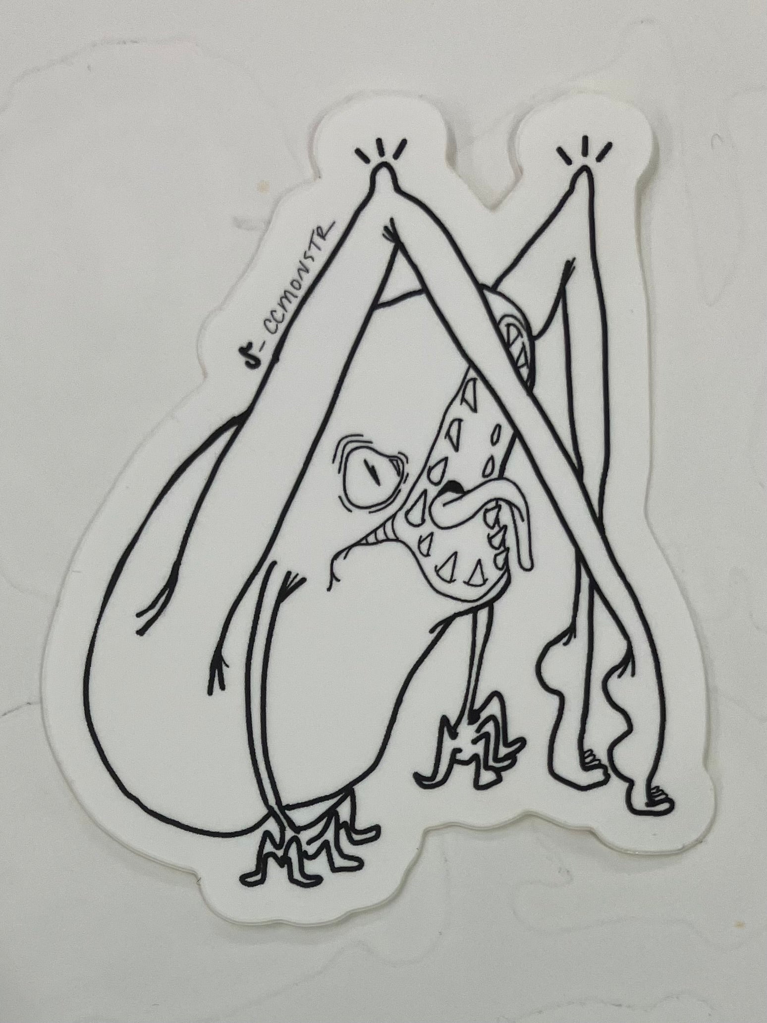 Celeste Artist Series - ccmonstr: Plant Feet Sticker