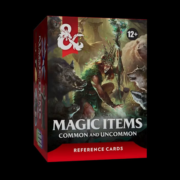 D&D 5E 2024: Reference Cards - Magic Items: Common and Uncommon