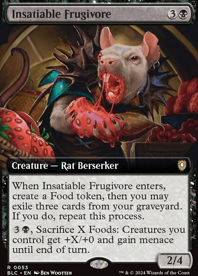 Insatiable Frugivore [#0053 Extended Art] (BLC-R)
