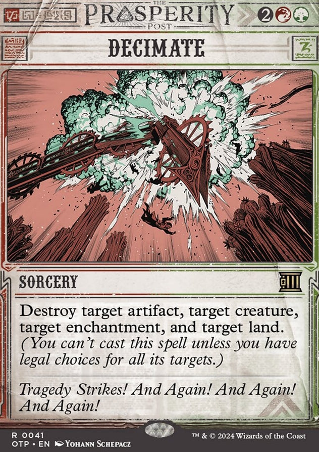 Decimate [#0041 Showcase] (OTP-R)