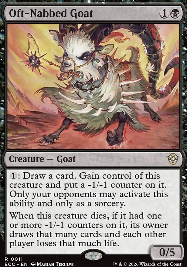 Oft-Nabbed Goat [ #0011 ] (ECC-R)