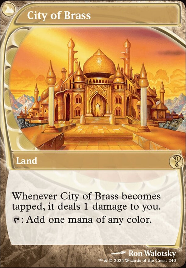 City of Brass [#0240 Future Frame] (MB2-R-FOIL)