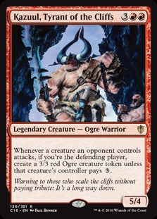 Kazuul, Tyrant of the Cliffs (C16-R)