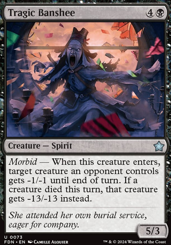 Tragic Banshee [#0073] (FDN-U-FOIL)