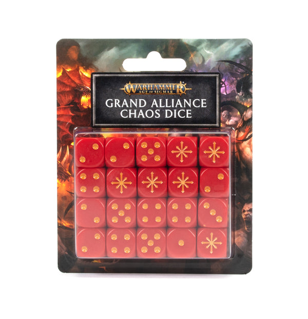 Citadel Hobby: Dice Set - Age of Sigmar: Chaos (3rd) (OOP)