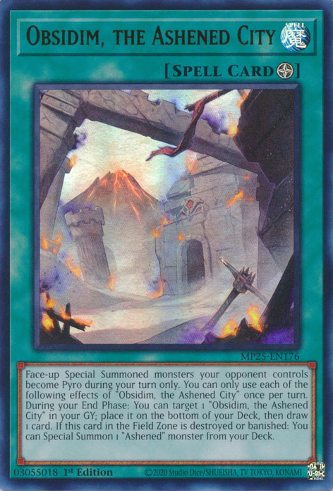 Obsidim, the Ashened City (MP25-EN176)