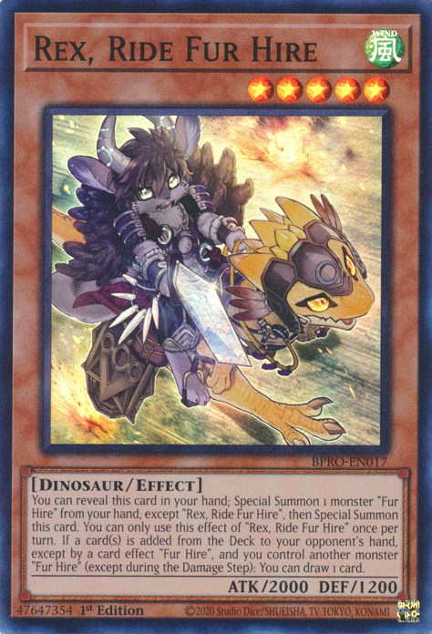 Rex, Ride Fur Hire (BPRO-EN017)