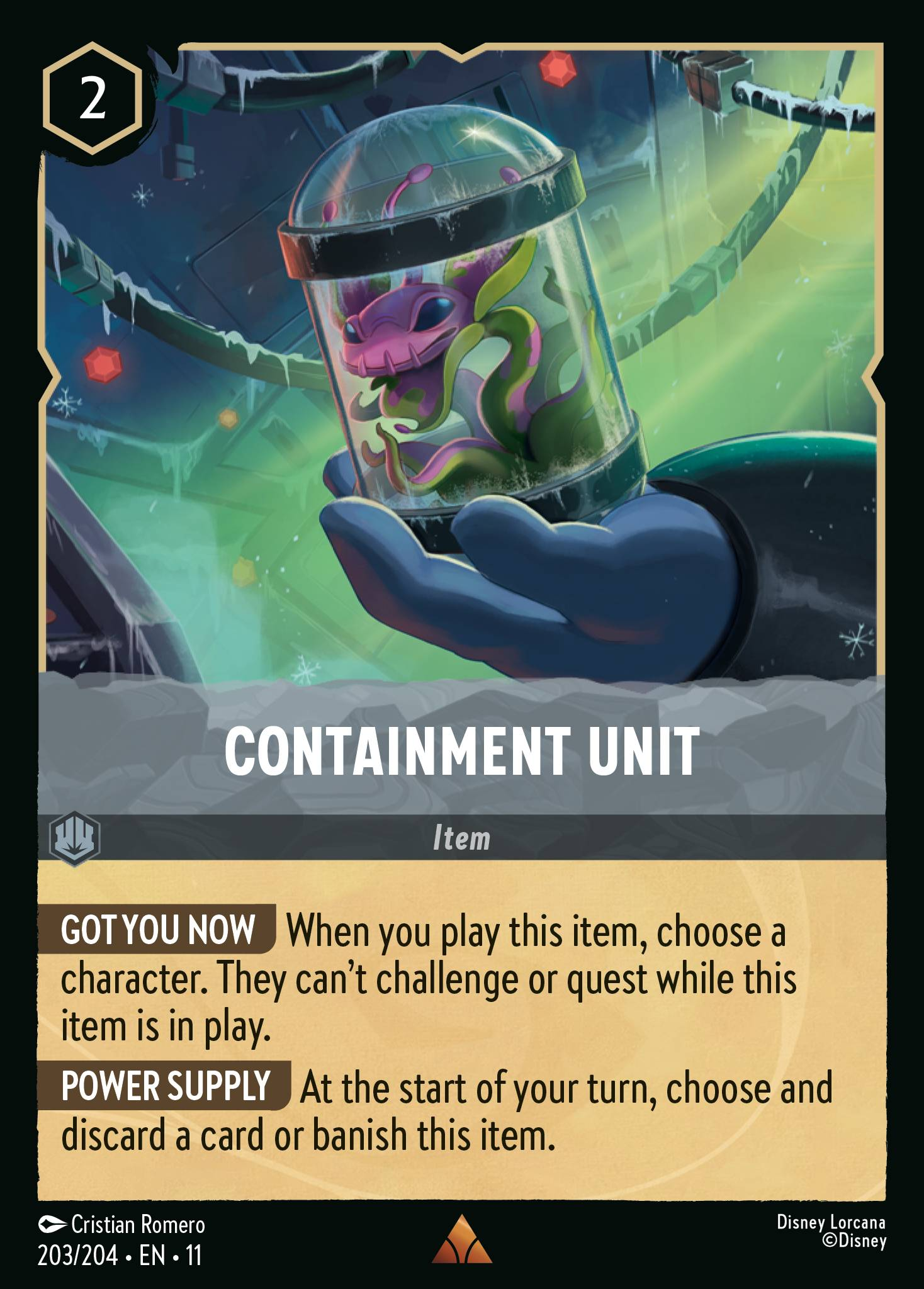 Containment Unit (203/204 - Winterspell)  Rare