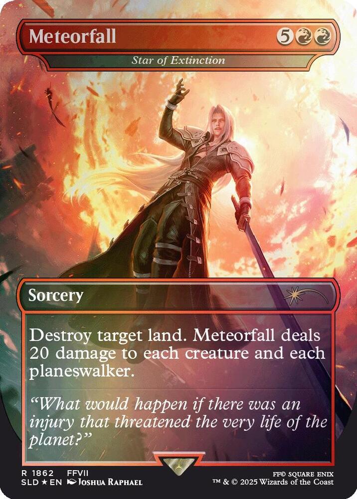 Meteorfall [Star of Extinction] [#1862] (SLD-R-FOIL)
