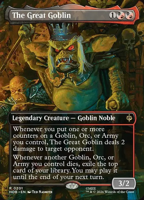 The Great Goblin [ #0201 Borderless Scene ] (HOB-R)