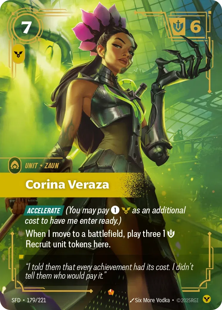 Corina Veraza - 179/221 (SFD) Epic