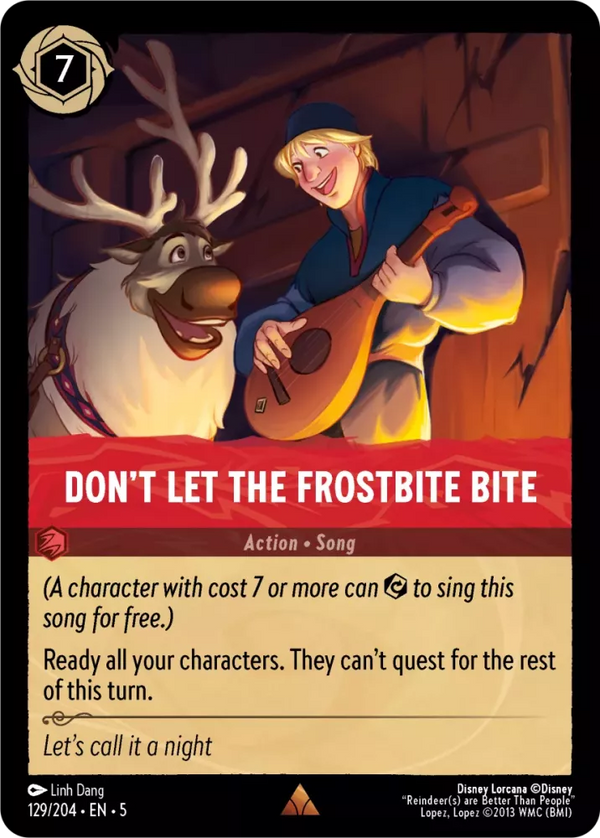 Don't Let the Frostbite Bite (Shimmering Skies 129/204) Rare - Near Mint