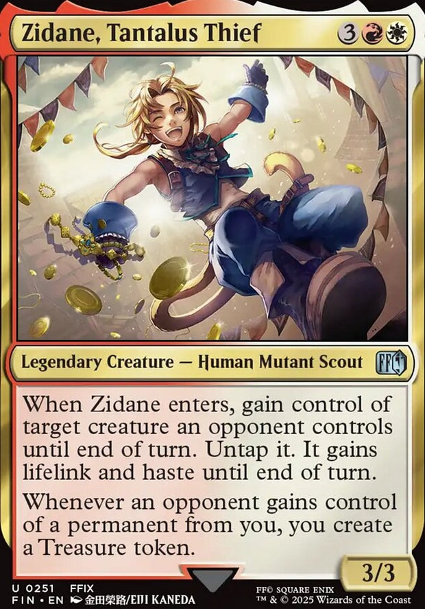 Zidane, Tantalus Thief [ #0251 ] (FIN-U)