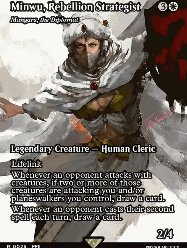 Minwu, Rebellion Strategist - Mangura, the Diplomat [ #0025 Showcase ] (FCA-R)