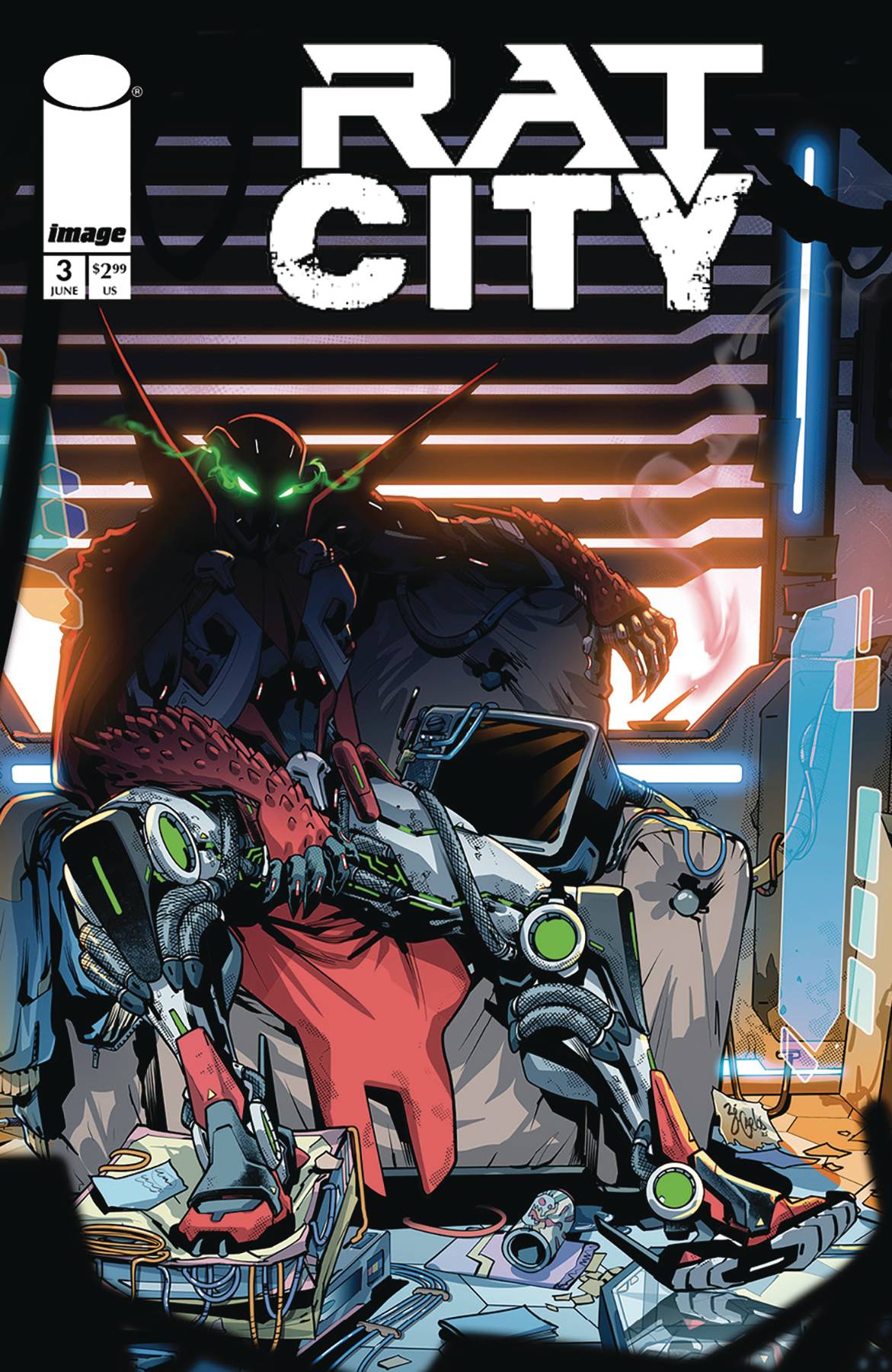 SPAWN RAT CITY #3 CVR A ZE CARLOS