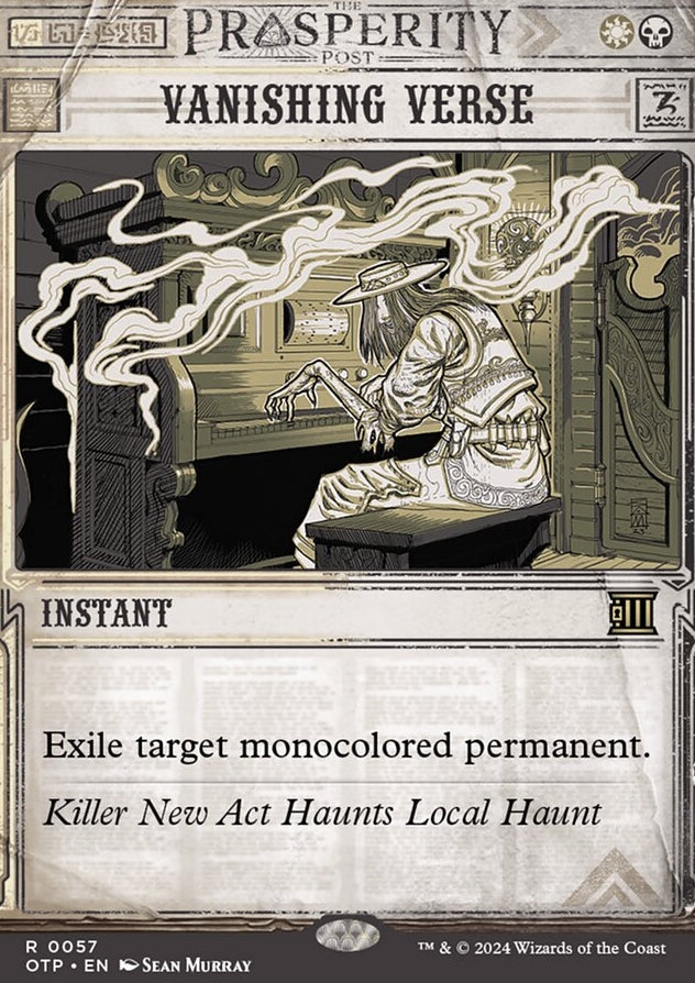 Vanishing Verse [#0057 Showcase] (OTP-R)