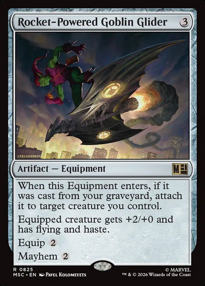 Rocket-Powered Goblin Glider [ #0825 ] (MSC-R)