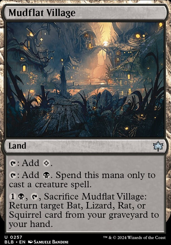 Mudflat Village [#0257] (BLB-U-FOIL)