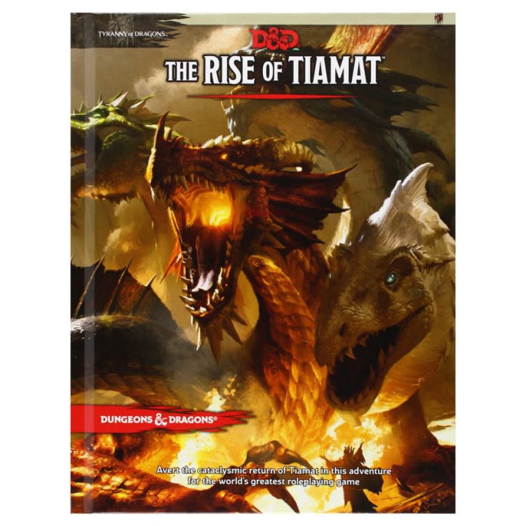 D&D 5E: Adventure 02 - Tyranny of Dragons: Rise of Tiamat - for levels 8-15 (USED)