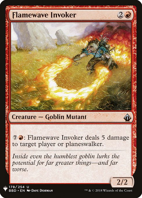 Flamewave Invoker [Mystery Booster #0933] (BBD-C)