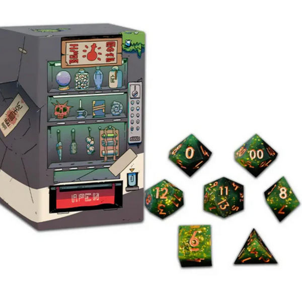 D&D 5E OGL: Vending Machine Dice Set - Obojima Tales From The Tall Gra