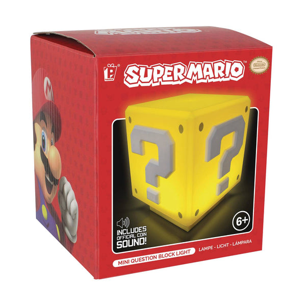 SUPER MARIO MINI QUESTION BLOCK LIGHT