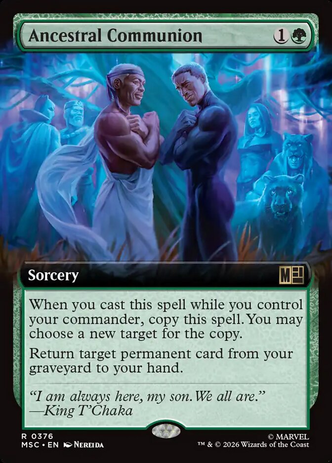 Ancestral Communion [ #0376 Extended Art ] (MSC-R)