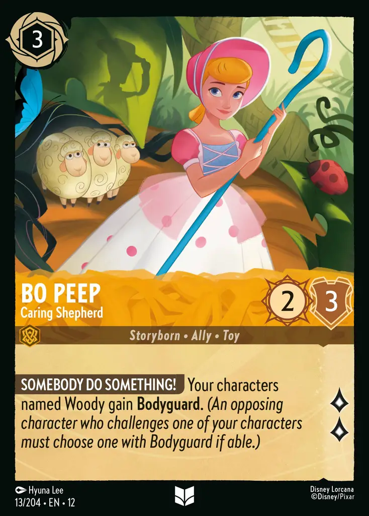 Bo Peep - Caring Shepherd (Wilds Unknown 013/204) Uncommon