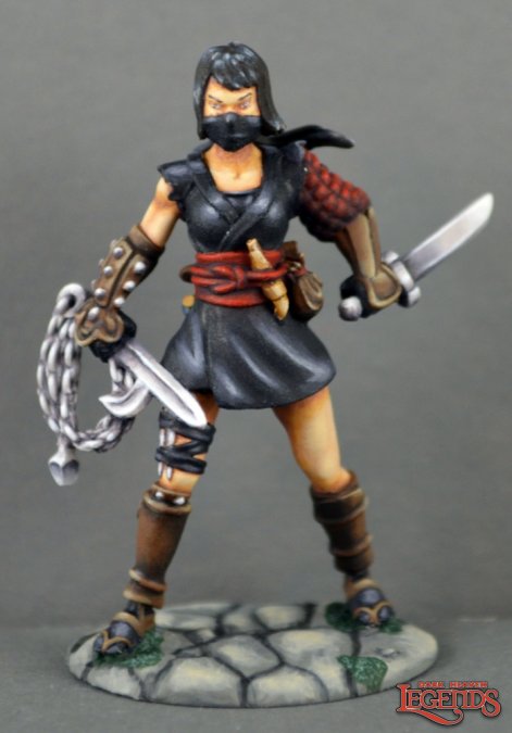 Dark Heaven Legends 03812: Kiri, Female Ninja