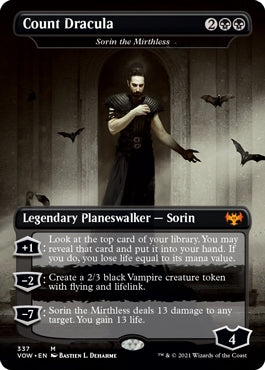 Count Dracula [#337 Dracula Series: Sorin the Mirthless] (VOW-M)