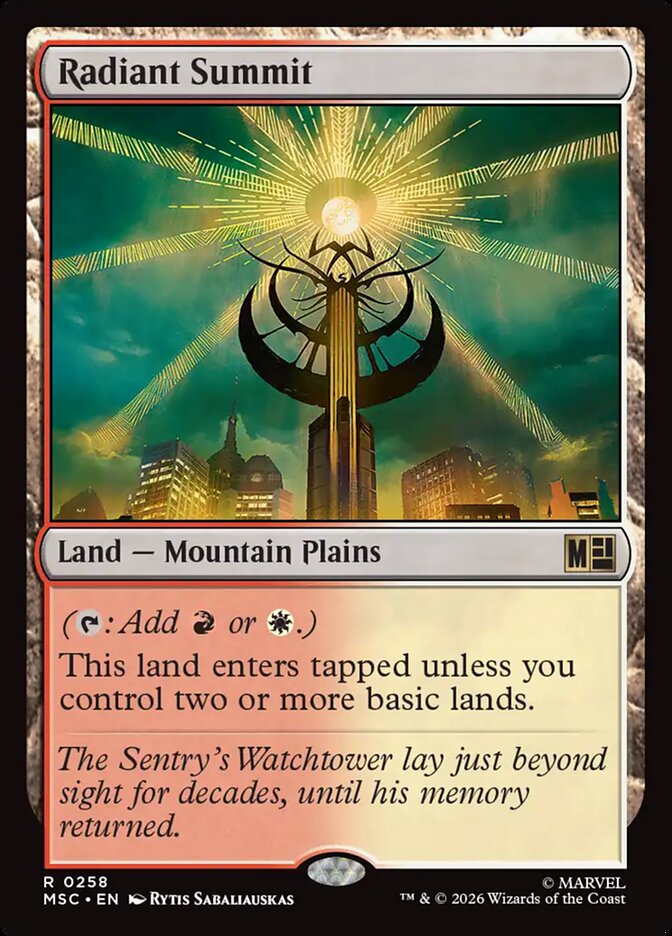 Radiant Summit [ #0258 ] (MSC-R)
