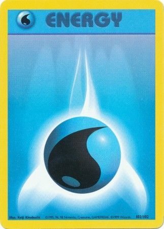 Water Energy - 102/102 (BS) Common - Near Mint