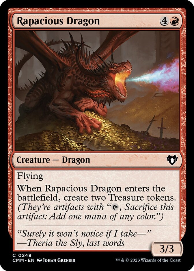 Rapacious Dragon [#0248] (CMM-C)