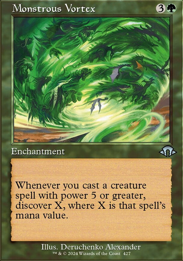 Monstrous Vortex [#0427 Retro Frame] (MH3-U)