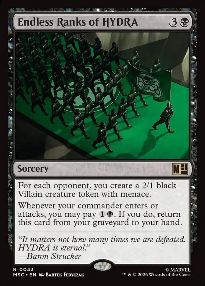 Endless Ranks of HYDRA [ #0043 Surge Foil ] (MSC-R)