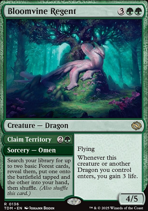 Bloomvine Regent // Claim Territory [ #0136 ] (TDM-R)