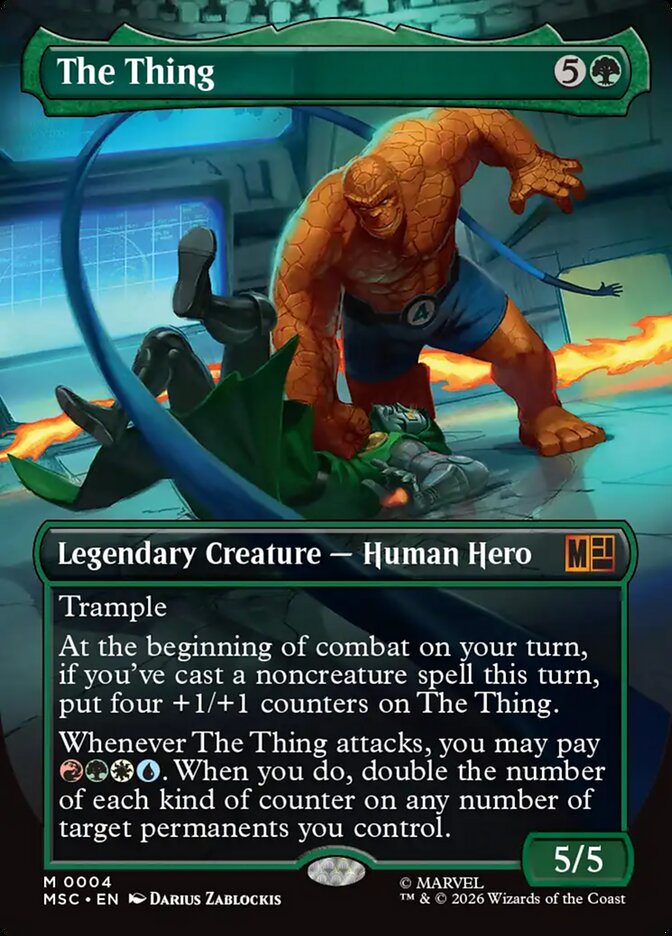 The Thing [ #0004 Borderless ] (MSC-M)