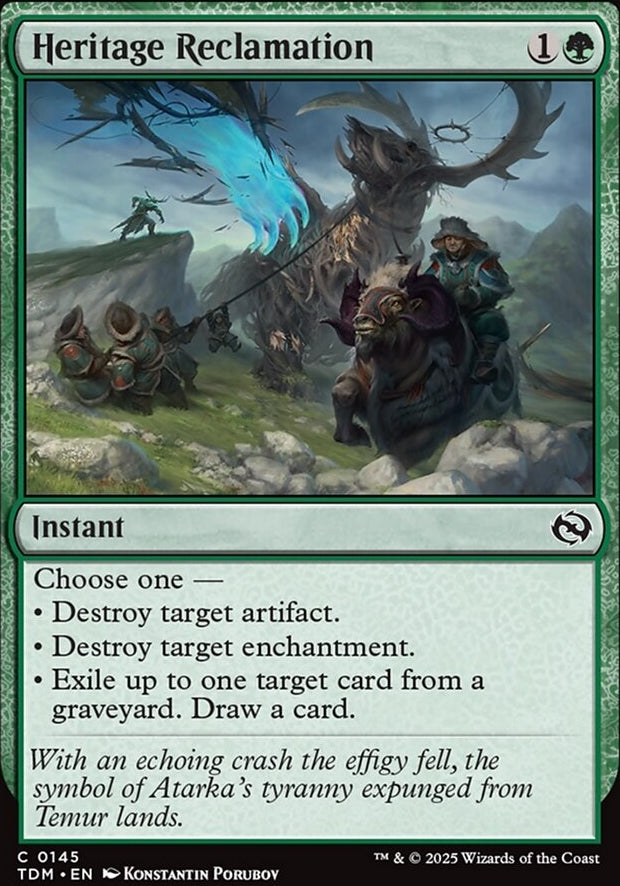 Heritage Reclamation [ #0145 ] (TDM-C)