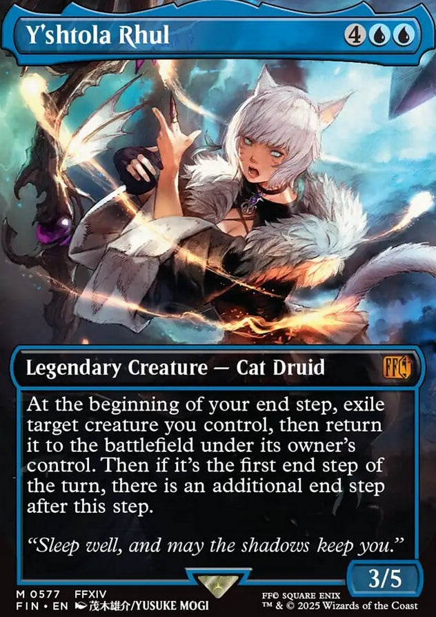 Y'shtola Rhul [ #0577 Borderless Alternate Art ] (FIN-M)