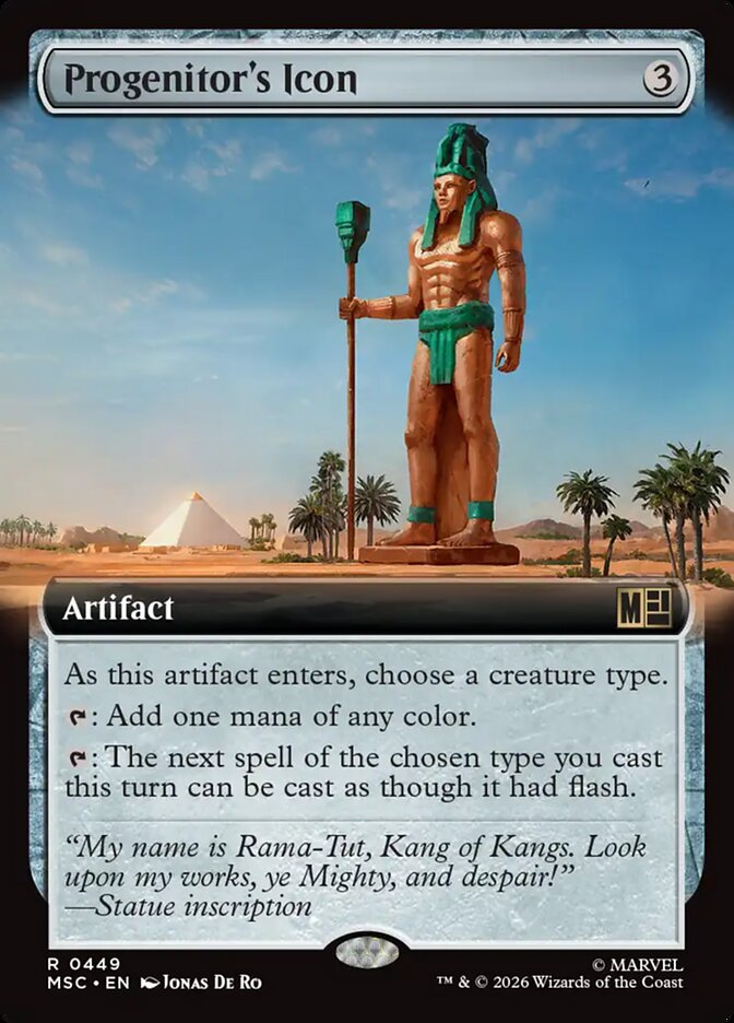 Progenitor's Icon [ #0449 Extended Art ] (MSC-R)