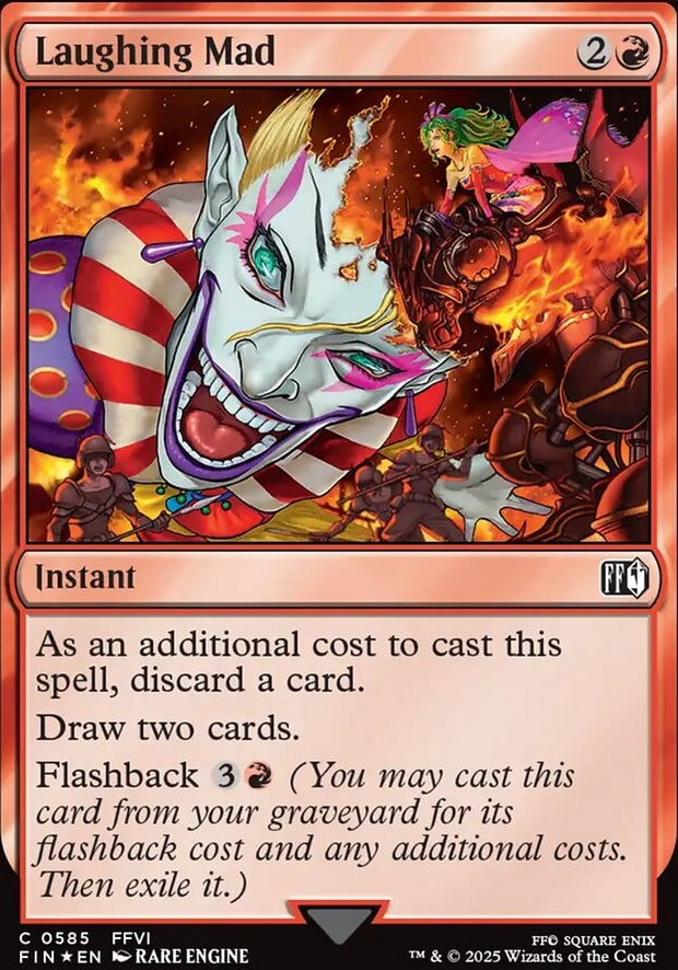 Laughing Mad [ #0585 Surge Foil ] (FIN-C)