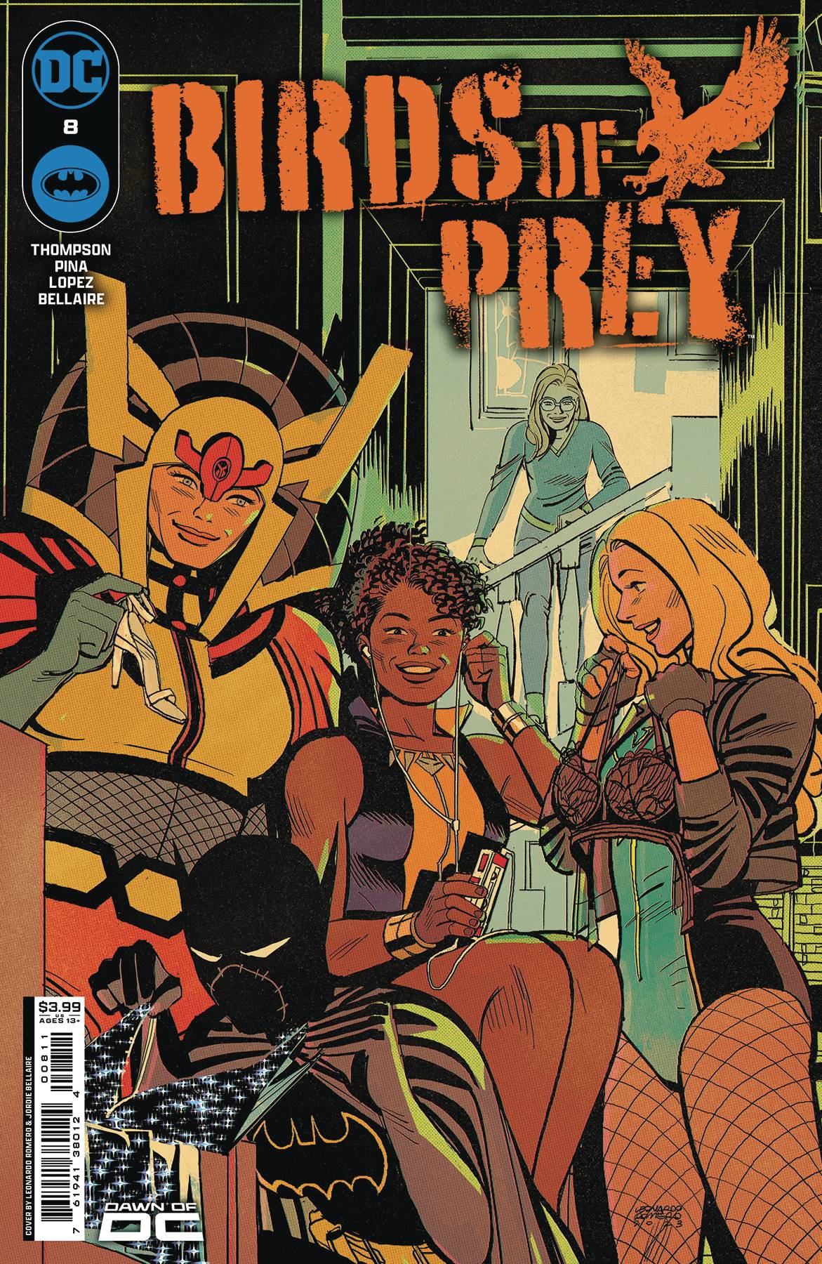 BIRDS OF PREY #8 CVR A LEONARDO ROMERO