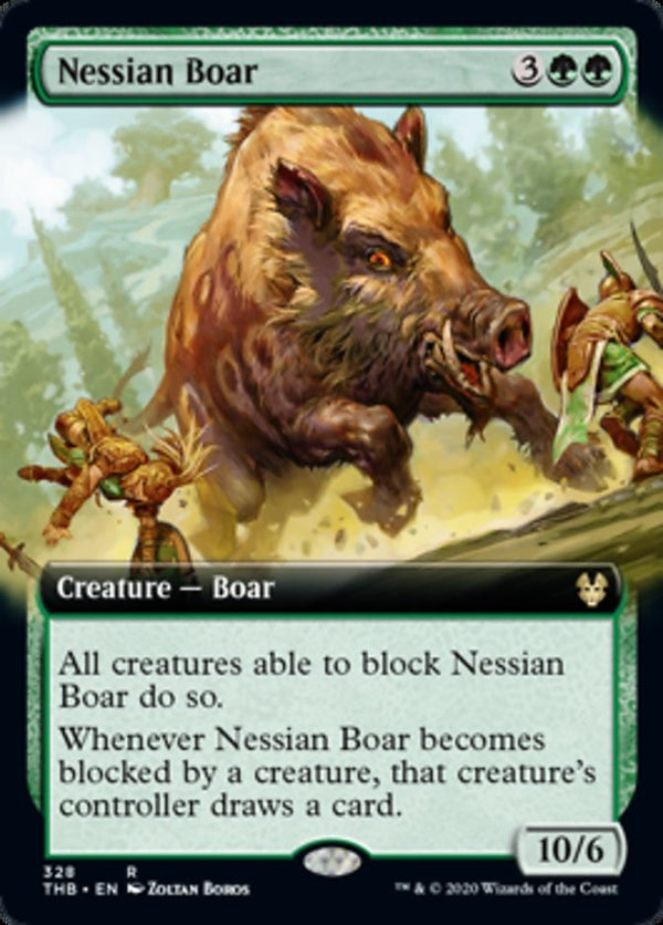 Nessian Boar [#328 Extended Art] (THB-R)