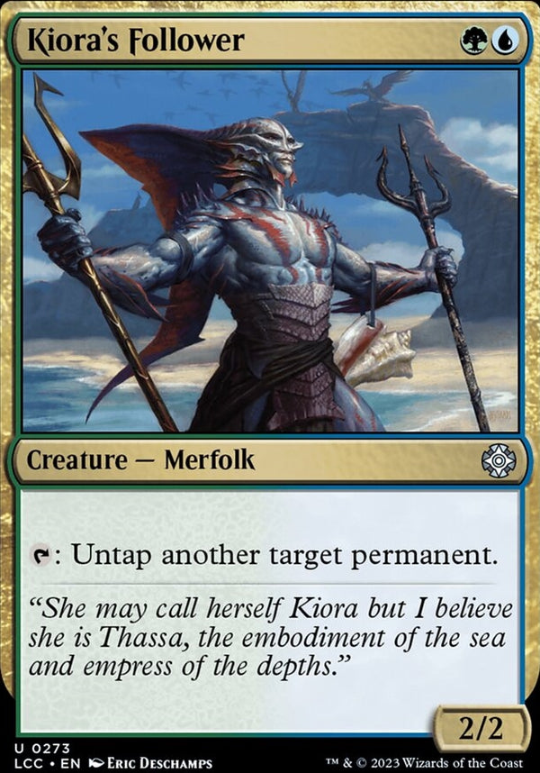 Kiora's Follower [#0273 Reprint] (LCC-U)