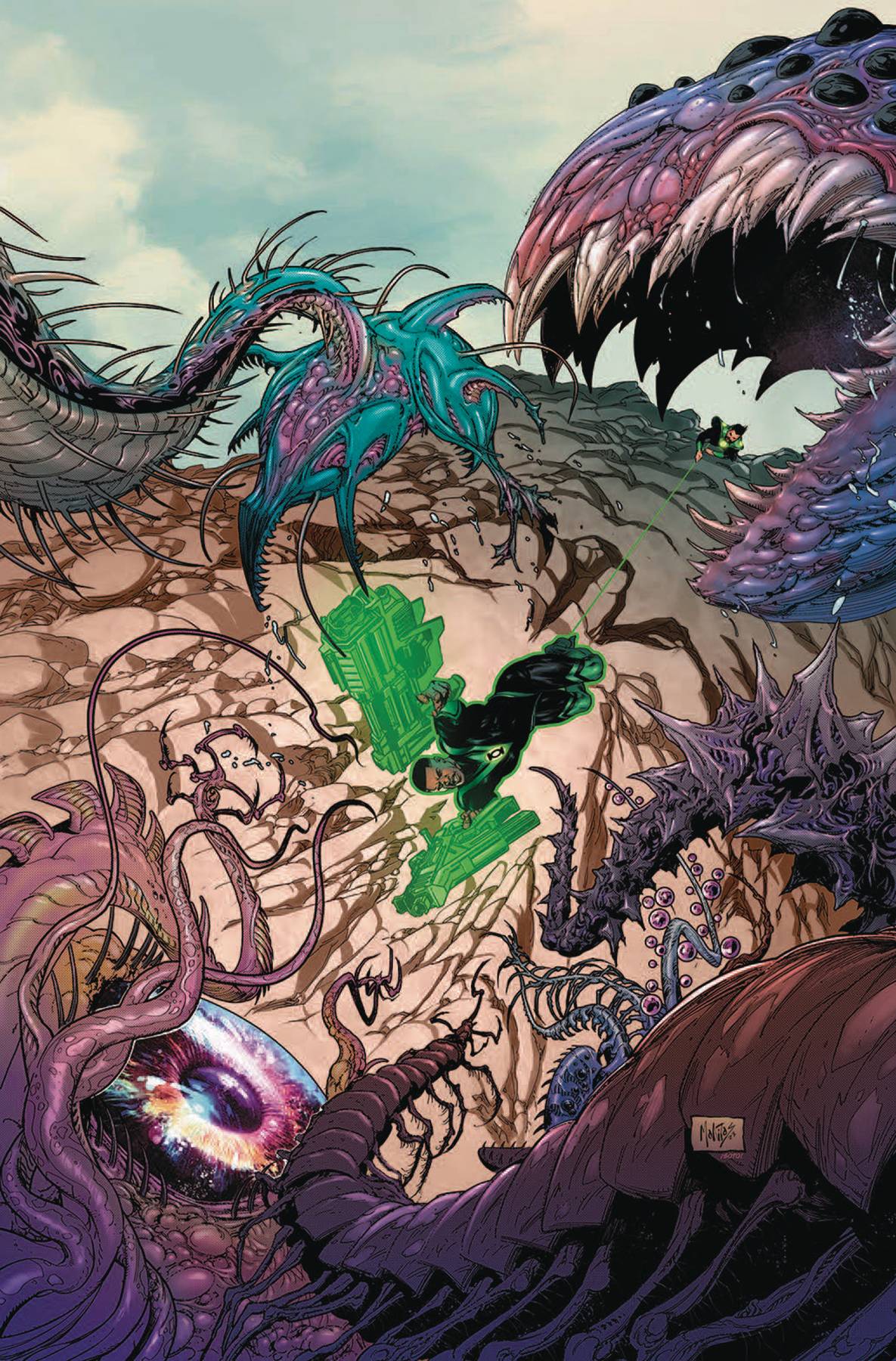 GREEN LANTERN WAR JOURNAL #7 CVR A MONTOS