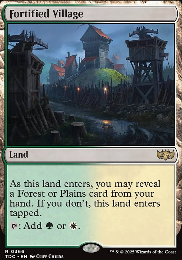 Fortified Village [ #0366 ] (TDC-R)