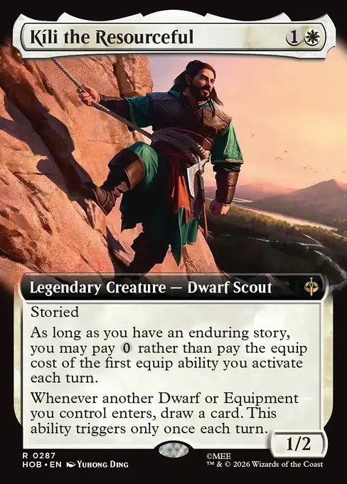 Kili the Resourceful [ #0287 Extended Art ] (HOB-R)