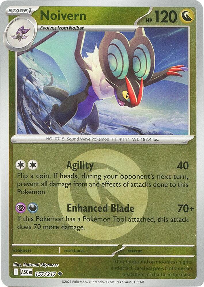 Noivern (Energy Symbol Pattern) - 157/217 (ASC) Uncommon